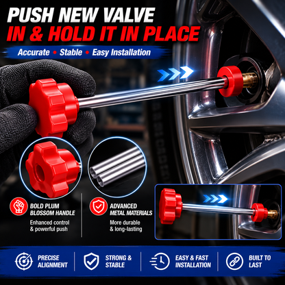 🚗🔧 Complete Rivet Nut Tool Kit – M3–M8 Drill-Compatible Threaded Insert Set
