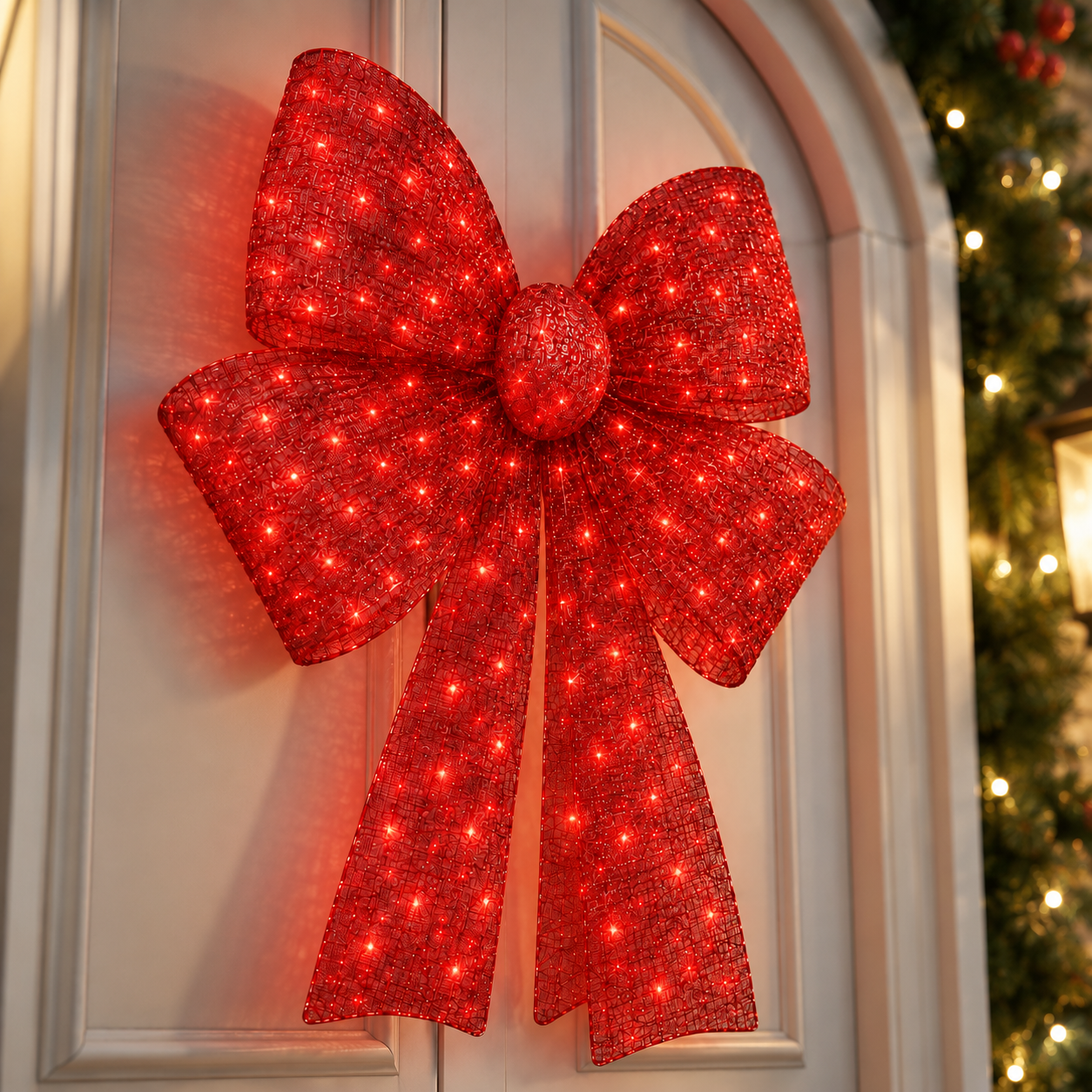🔥55% OFF Hot Sale🎁✨🎄 48-Inch Lighted Christmas Bow 🎀