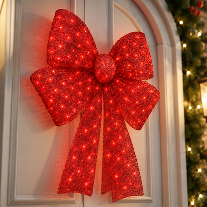 🔥55% OFF Hot Sale🎁✨🎄 48-Inch Lighted Christmas Bow 🎀