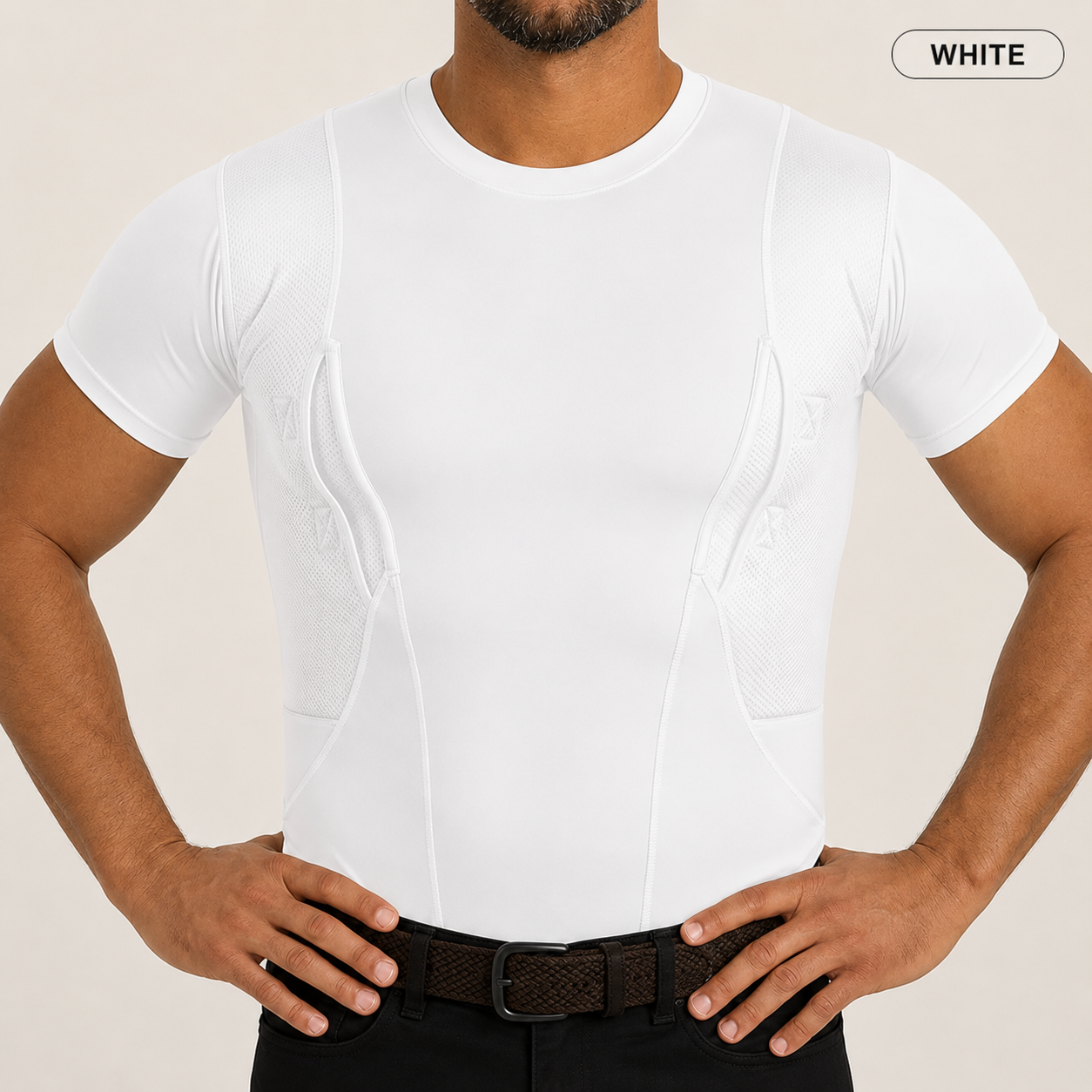 🔥Hot Sale 49% OFF👍🏻Ambidextrous Concealed Carry Compression Shirt