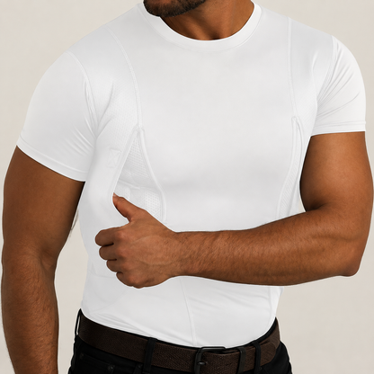 🔥Hot Sale 49% OFF👍🏻Ambidextrous Concealed Carry Compression Shirt