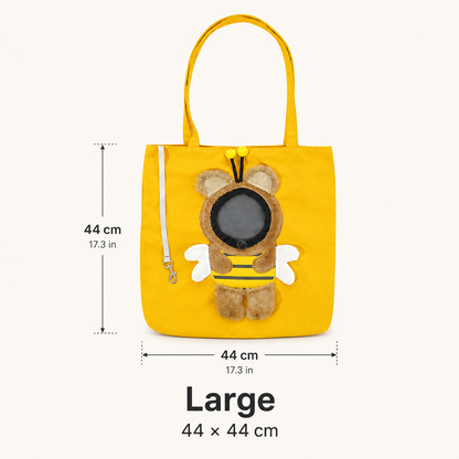🐾 2026 Trending Head-Out Pet Carrier Tote – Cute Shoulder Bag for Cats & Small Dogs