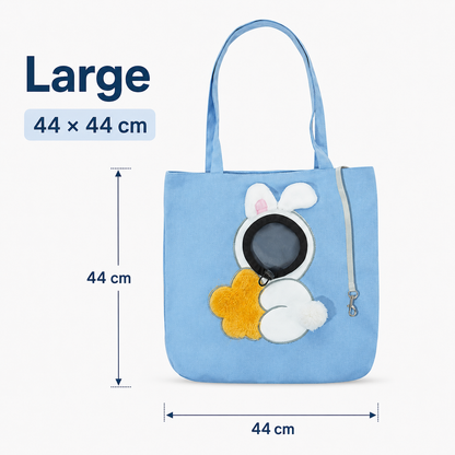 🐾 2026 Trending Head-Out Pet Carrier Tote – Cute Shoulder Bag for Cats & Small Dogs