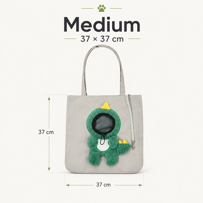 🐾 2026 Trending Head-Out Pet Carrier Tote – Cute Shoulder Bag for Cats & Small Dogs