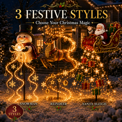 🎅✨2026 New Santa’s Magical Gift-Filled Sleigh – Solar Christmas Yard Light