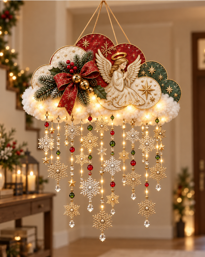 🪽✨ Heavenfall Cloud™ | Lighted Angel Christmas Hanging Decor ☁️