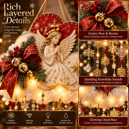 🪽✨ Heavenfall Cloud™ | Lighted Angel Christmas Hanging Decor ☁️