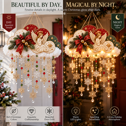 🪽✨ Heavenfall Cloud™ | Lighted Angel Christmas Hanging Decor ☁️