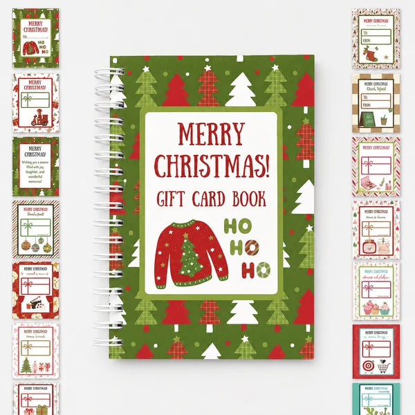 🎄 Christmas Gift Card Keepsake Book – Make Gift Cards More Meaningful 🎁