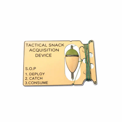 🎣 Go Fish Card Wallet Fishing Kit Credit Card Sized Emergency Fishing Set