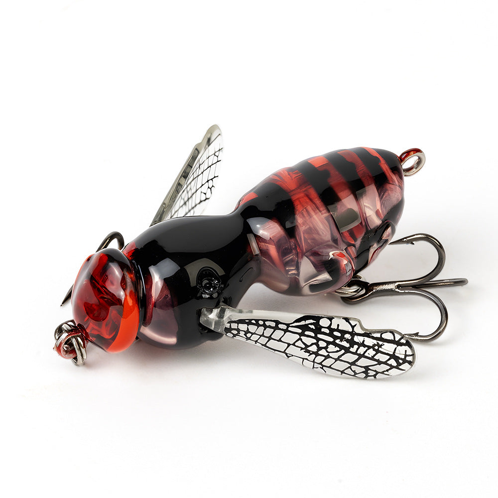 🐝🎣Surface-Crawling Wasp Replica Lure for Fishing