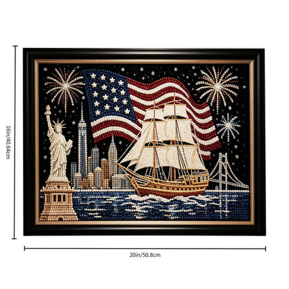 🔥LAST DAY 49% OFF 🦅250 Years of America Pearl Art Craft Kit