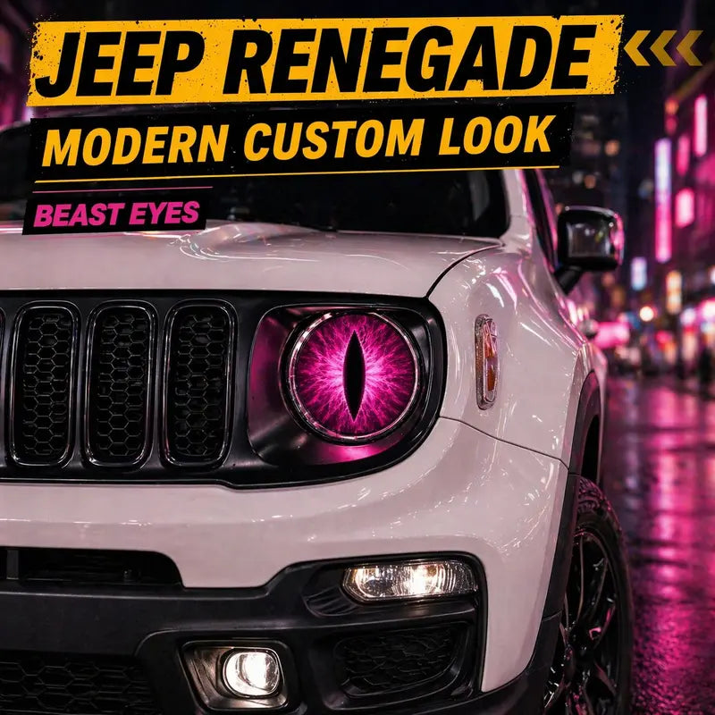 🔥Summer Hot Sale 49% OFF👹 Beast Eyes Aggressive Headlight Decals（1 Pair）