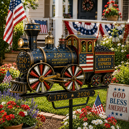 Last Day Promo: 49% OFF🚂America 250 Liberty Express Wind Spinner-Buy 2 Free Shipping Today!