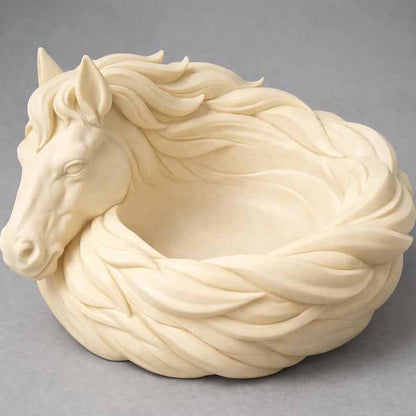 🔥LAST DAY 49% OFF🐴 Carved Horse Head Decor Tray