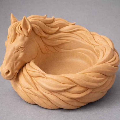 🔥LAST DAY 49% OFF🐴 Carved Horse Head Decor Tray