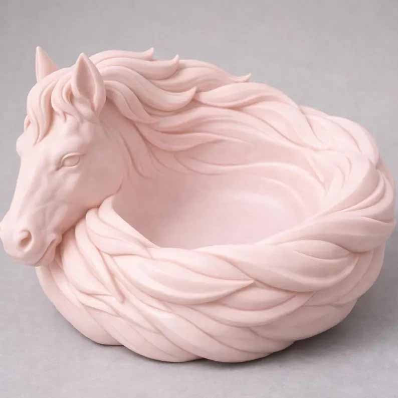 🔥LAST DAY 49% OFF🐴 Carved Horse Head Decor Tray