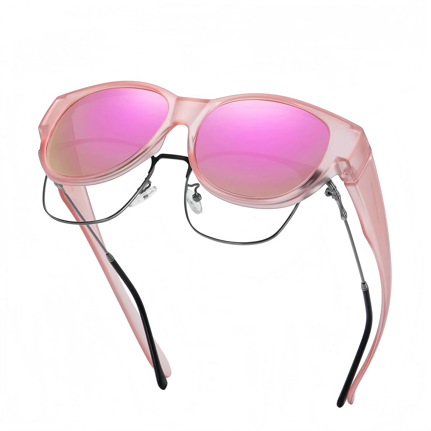 😎2026 New Polarized UV400 Protection Trendy Round Cat-eye Sunglasses