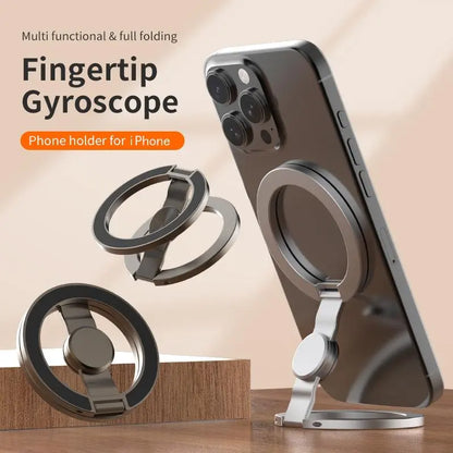 Magnetic Phone Stand Fidget Spinner 2-in-1 Holder