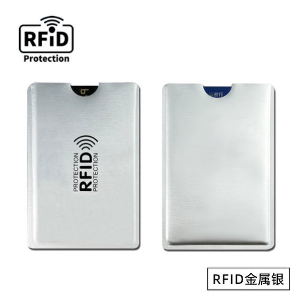 🔒💳 Metallic RFID Blocking Credit Card Sleeve