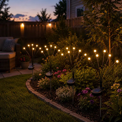 🔥Last Day 49% OFF💡Solar Swaying Firefly Garden Stake Lights Outdoor