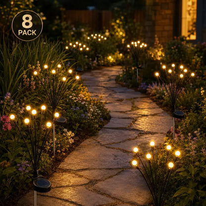 🔥Last Day 49% OFF💡Solar Swaying Firefly Garden Stake Lights Outdoor
