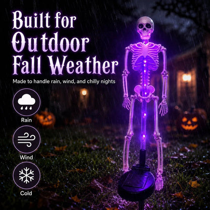 Buy 2 Get Free Shipping💀Solar Skull Garden Stake Light