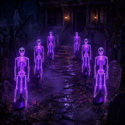 Buy 2 Get Free Shipping💀Solar Skull Garden Stake Light
