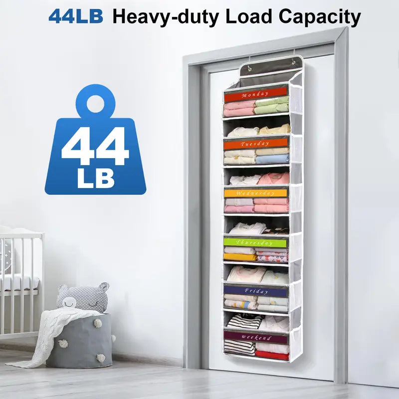6-Tier Over The Door Organizer – Maximize Hidden Space & Keep Every Room Neat