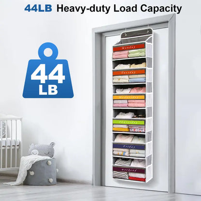 6-Tier Over The Door Organizer – Maximize Hidden Space & Keep Every Room Neat