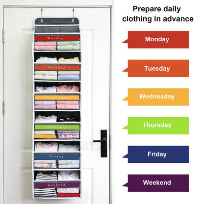 6-Tier Over The Door Organizer – Maximize Hidden Space & Keep Every Room Neat