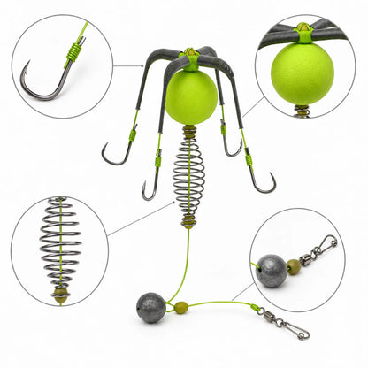 🎣 Stop Losing Rigs! Floating Hooks Catch More Fish