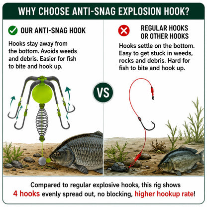 🎣 Stop Losing Rigs! Floating Hooks Catch More Fish