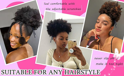 💖LAST DAY - BUY 1 GET 1 FREE!!🎀Adjustable Satin Hair Scrunchies for Curly Hair