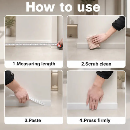 🏠🐜 Self-Adhesive Bug Blocking Door Seal Strip – Keep Insects, Dust & Drafts Out