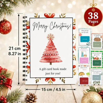 🎄 Christmas Gift Card Keepsake Book – Make Gift Cards More Meaningful 🎁