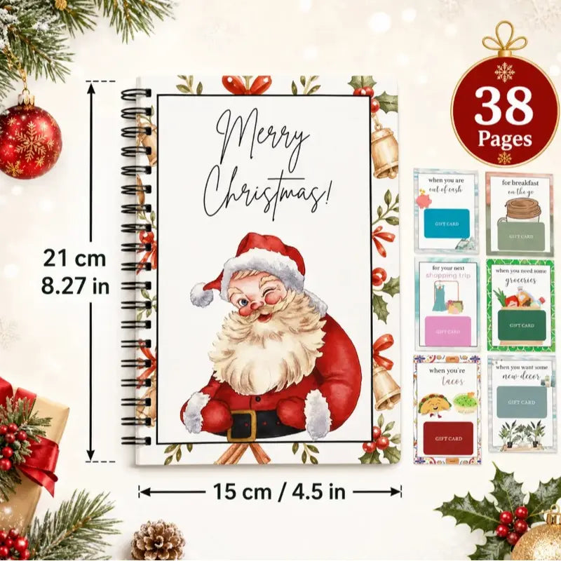 🎄 Christmas Gift Card Keepsake Book – Make Gift Cards More Meaningful 🎁