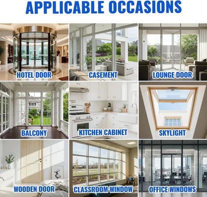 🏠🐜 Self-Adhesive Bug Blocking Door Seal Strip – Keep Insects, Dust & Drafts Out