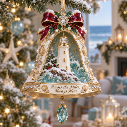 🎅 2026 Christmas Gift 50% Off — Handcrafted Coastal Sea Glass Christmas Ornaments-dhh