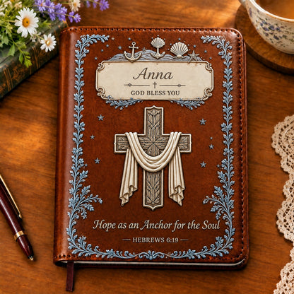 ✝️ Faith Over Fear Personalized Prayer Journal | Your Name, Your Faith, Your Story