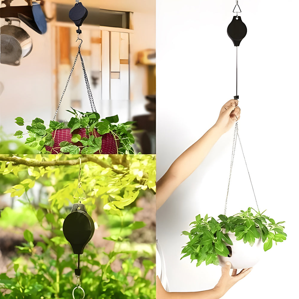 🌳Plant Pulley Set For Garden Baskets Pots, Birds Feeder