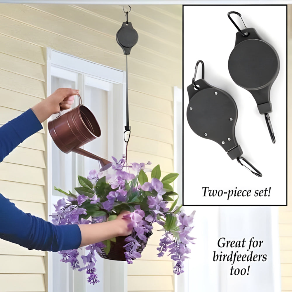 🌳Plant Pulley Set For Garden Baskets Pots, Birds Feeder