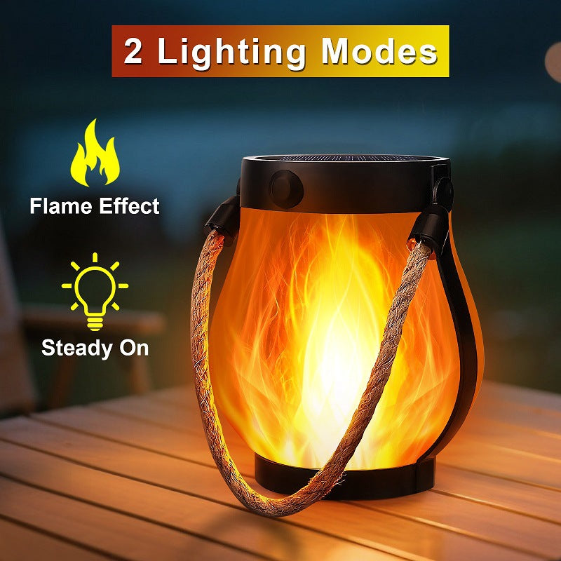 🔥Vintage Style Solar Flame Lantern