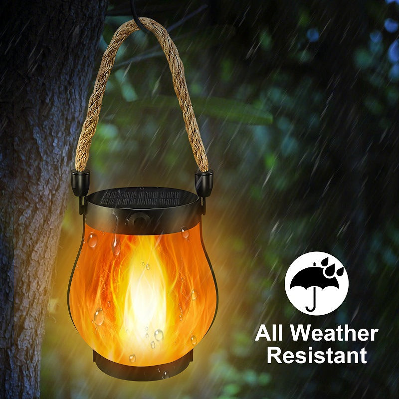 🔥Solar Flame Effect Lantern