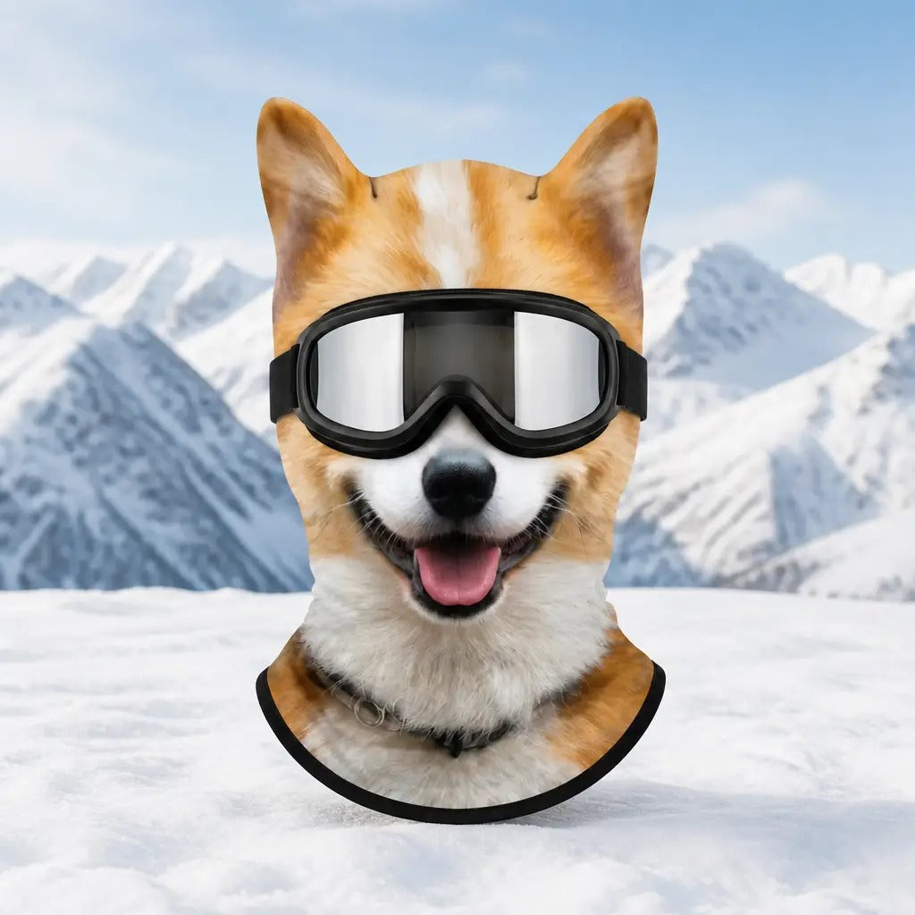 🐺 WildFace Animal Balaclava | Funny Fleece Ski Mask for Winter Adventures ❄️⛷️