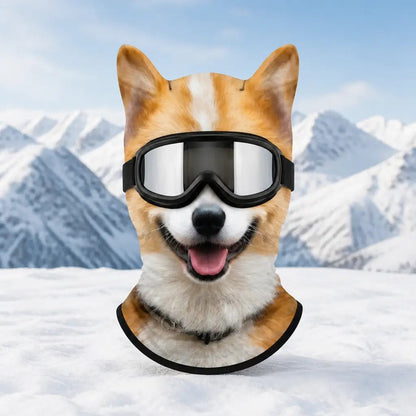 🐺 WildFace Animal Balaclava | Funny Fleece Ski Mask for Winter Adventures ❄️⛷️