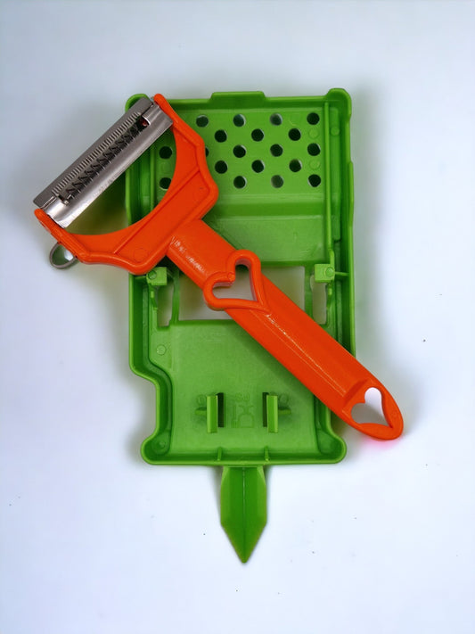 🔥5-in-1 Fruit and Vegetable Julienne Peeler with Grater Plate