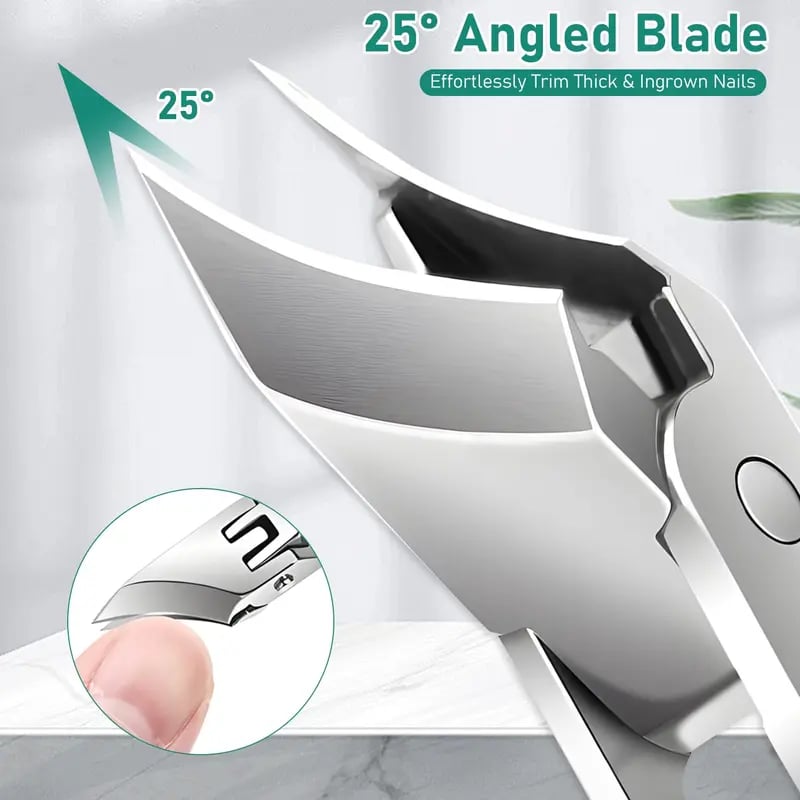 🦅 Eagle Beak Nail Clippers – Arthritis-Friendly for Thick Nails