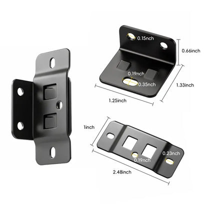 🛠️Heavy Duty Stainless Steel Right Angle Corner Brackets for Furniture