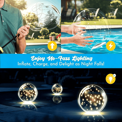 ✨ Floating Outdoor Solar Light🏡Elegant Ambient Lighting for Outdoors 🌙